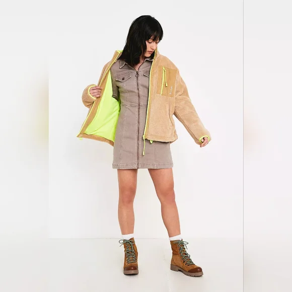 Urban Outfitters -  June Zip-Front Mini Dress Size 6 - Picture 6 of 16